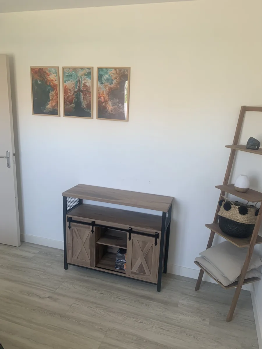Espace d’accueil réel du cabinet de Johann Carralero